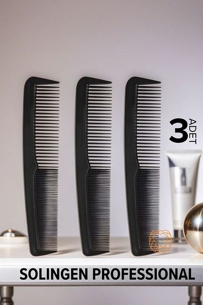 Transformacion Men's Solingen ProfessionaL Pocket Comb - 12 Cm, 3 PCS,719758