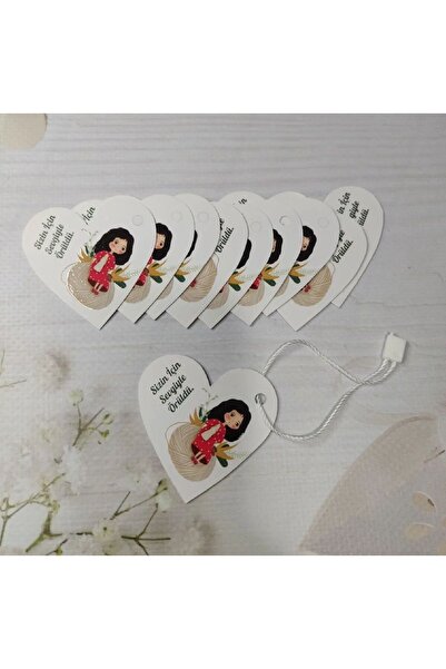 miraylahobi Card Tag with Rope Strap 10 Pieces