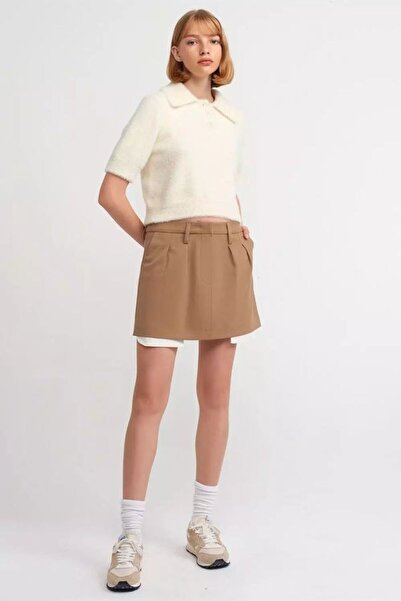 Hiccup Сорочка з коміром на ґудзиках, коротким рукавом і пуховою підкладкою