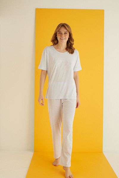ELİTOL VISKOSE PAJAMAS SET