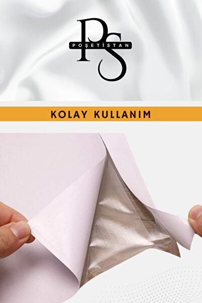 POŞETİSTAN 14x18cm 250 Adet Fatura Cebi