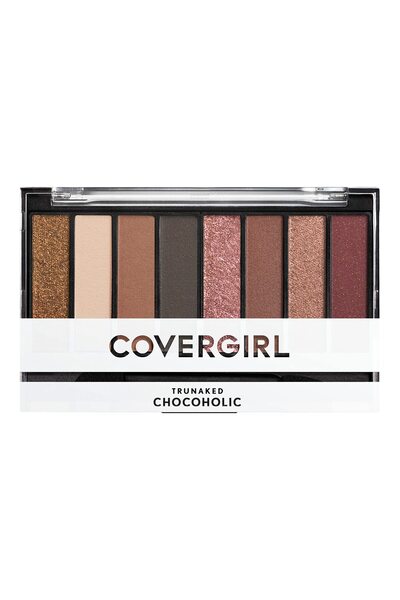 covergirl مجموعة ظلال العيون Trunaked Scented Eye Shadow، Chocoholic 845، 0.22 أونصة، عبوة من قطعة واحدة