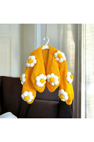 Melonndesign Cardigan de damă Daisy tricotat manual