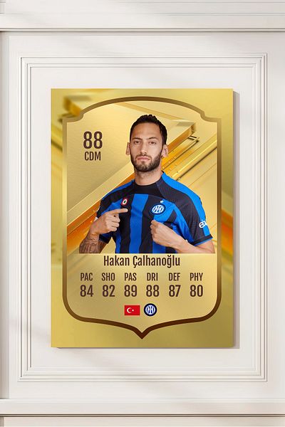 Cadran Σετ σειράς τραπεζιών Fut Card mdf Footballer