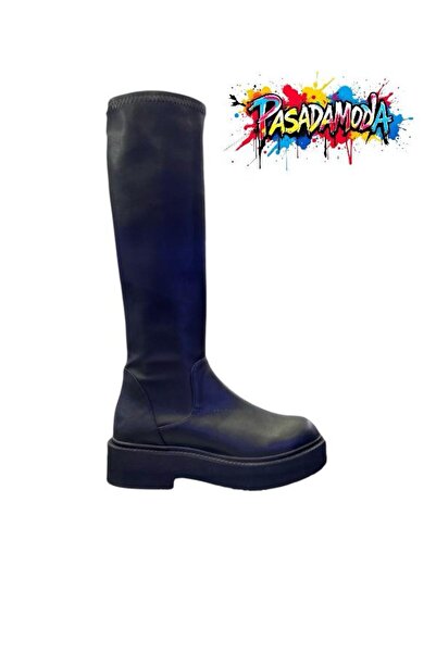 PASADAMODA EWOL STREÇ ORTA BOY KADIN  ÇİZME B-700