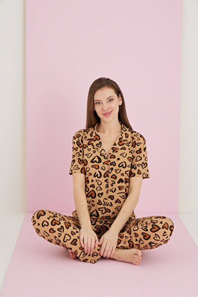 ELİTOL BAMBOO DÜĞMELİ PİJAMA TAKIMI