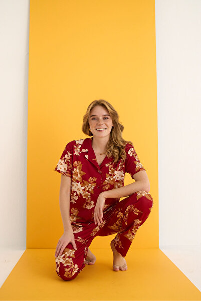 ELİTOL Helen Buttoned Pajama Set