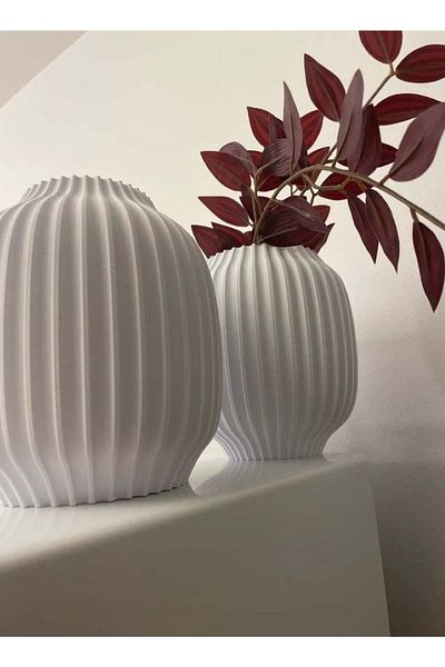 3D Brothers Modern Vase - Contemporary Elegance for Every Room