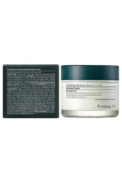 Pyunkang Yul PKY Calming Moisture Barrier Cream with Hyaluronic Acid & Ceramide, Vegan Korean Skincare (50ml)