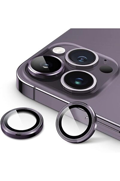 izzytech واقي عدسة الكاميرا بلون أرجواني عميق فائق التحمل ومضاد للخدش متوافق ...