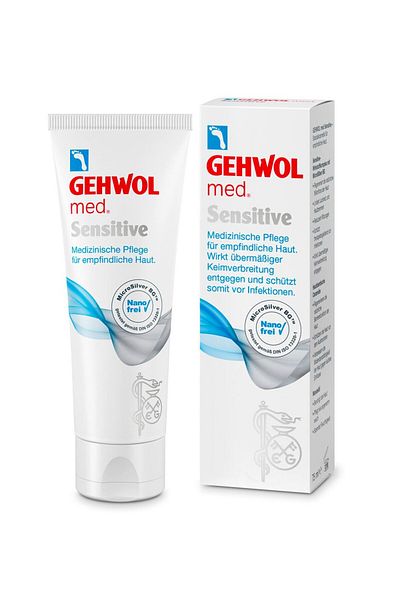 Gehwol Med Sensitive Cream For Foot Skin Moisturiser 75 Ml