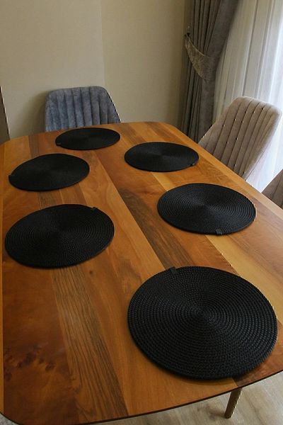 Wood Design Set de zestre pentru prezentare neagră de 6 litri American Service Runner
