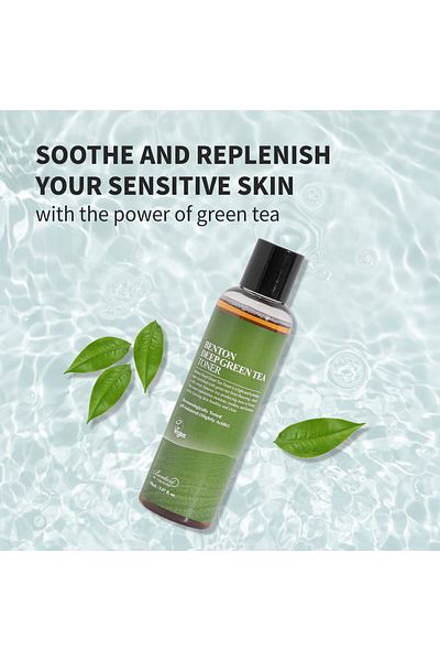 Benton Deep Green Tea Toner 150ml - Sensitive & Oily Skin Korean Face Toner