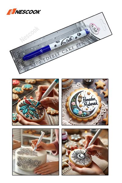 nescook Dr.Gusto Edible Food Pen - Purple