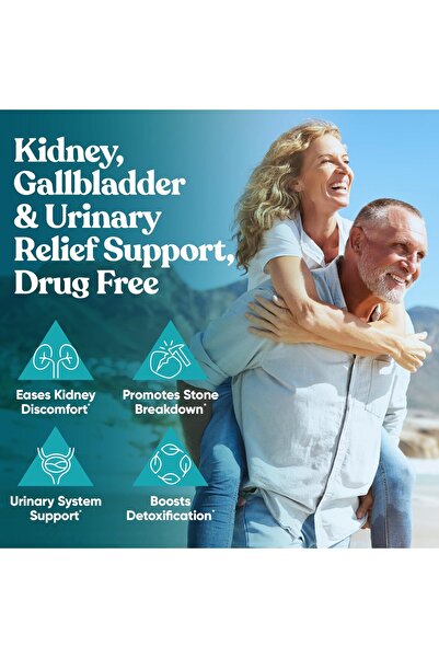 Eu Natural Chanca Piedra Stone Breaker – Kidney & Gallbladder Cleanse – Detox Urinary Tract – 60 Vegan Capsules