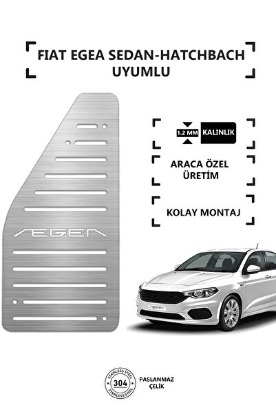 KromGaraj FIAT EGEA KROM AYAK DAYAMA DİNLENDİRME PEDALI