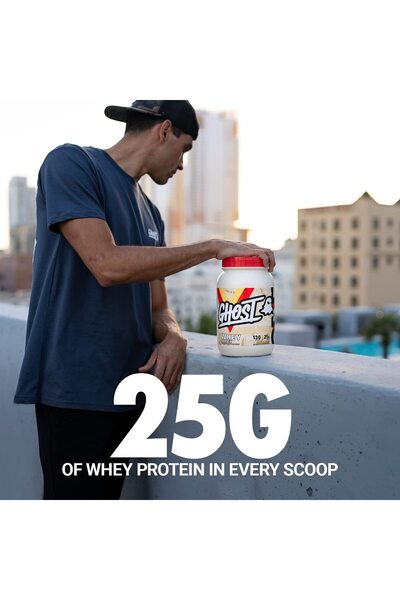 Ghost Whey Protein Powder, Cereal Milk - 2LB, 25G Protein - Isolate, Concentrate & Hydrolyzed Blend