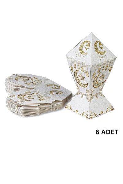 OLİ Art 6'lı Hediye Kutusu Ramazan Hediye Kutusu Ramazan Temalı