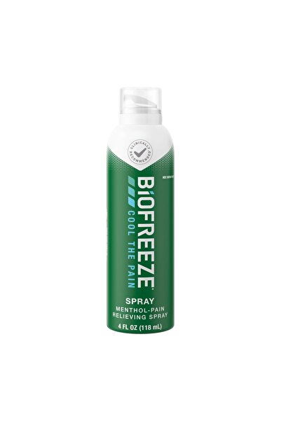 Biofreeze بخاخ لتسكين الآلام في حالات التهاب المفاصل والركبة والظهر والرقبة و...