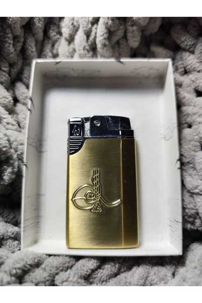 emresaat Osmanlı Tuğralı Metal Çakmak – Şık ve Kaliteli Tasarım