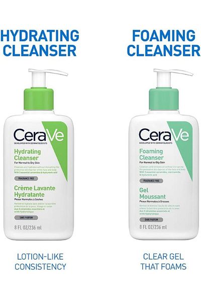 CeraVe CeraVe Hydrating Cleanser | Face & Body Wash for Normal to Dry Skin with Hyaluronic Acid & Ceramides
