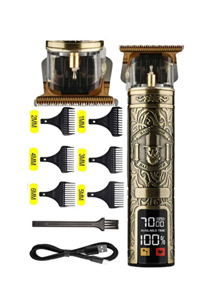 FREED TOOLS Saç Sakal Ense Çizme Kesme Makinası Gold Çelik Gövde