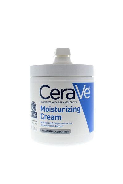 CeraVe Moisturizing Cream with Hyaluronic Acid, 19 OZ with Pump (2 Packs)