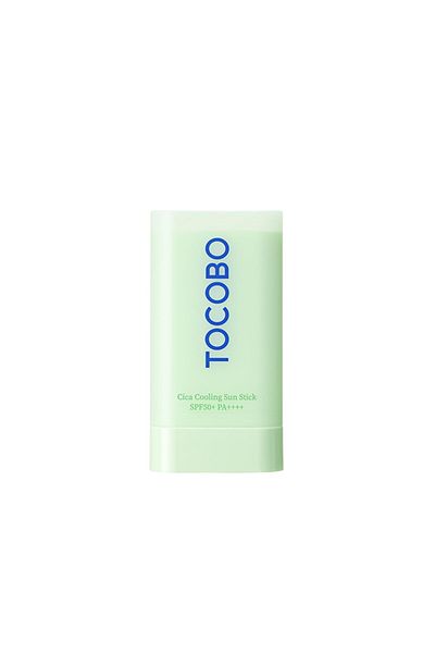 TOCOBO Cica Cooling Sun Stick SPF50+ PA++++ 1.69 oz - Fermented Cica Complex, Reduces Skin Temp, Soothing