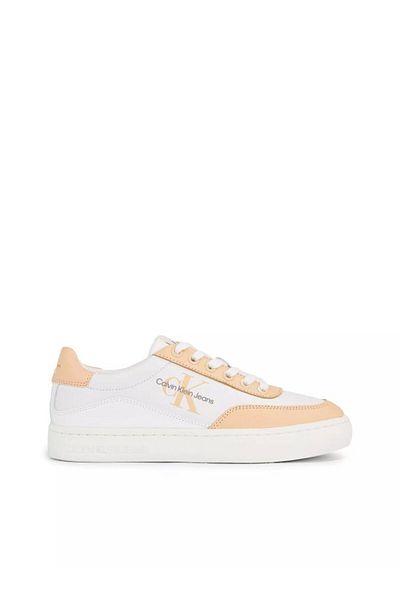 Calvin Klein White Women's Shoes - Logo Detailed