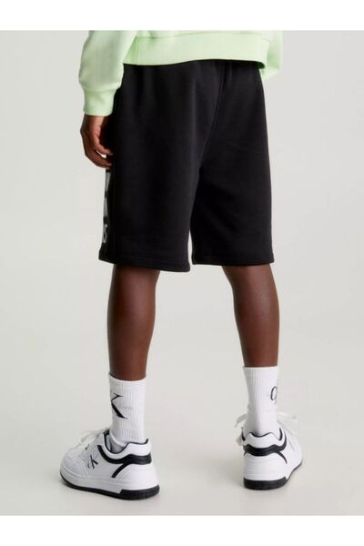 Calvin Klein Black Children's Shorts - Logo Detailed