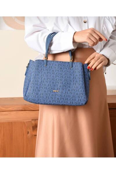 Just Polo JUSTPOLO الأصلي حرف واحد فقط مطبوعة حقيبة محفظة البدلة TYC0TK2120