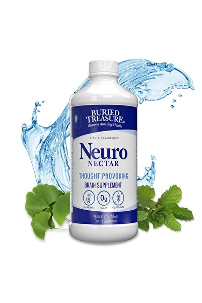 Buried Treasure مكمل Neuro Nectar للذاكرة والتركيز العقلي 16 أونصة