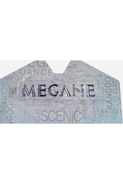 EDEXPORT Space Renault Megane 2 Bagaj Yazisi (Krom) 8200073444 474023069