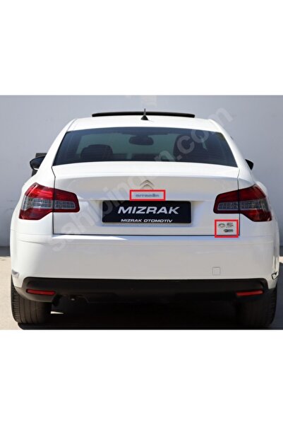 EDEXPORT Citroen C5 Yeni Nesil Yazı Seti Yazı Takımı - E-Hdi