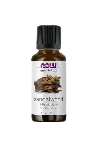 Now Foods Sandalwood Oil, 14% Blend in Jojoba, Grounding Aromatherapy, Child Resistant Cap, 1-Ounce