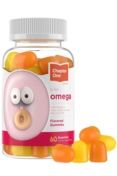 Zahler Chapter One Omega 3 Gummies for Kids - No Fish Oil, 60 Count - Supports Brain Function & Growth