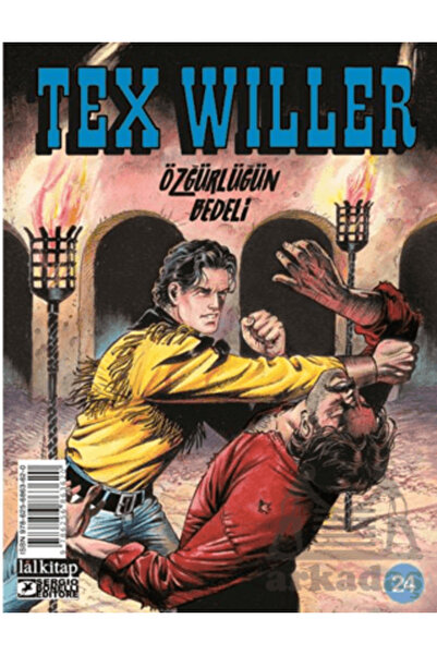 Lal Kitap Tex Willer sayı 24 / Giorgio Giusfredi / Lal Kitap / 9786256863620