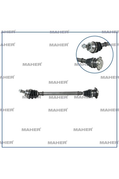 MAHER Aks Komple Ön Polo 01-12 / Roomster 06= / Cordoba 02-09 / Ibıza Iv 02-09 / Sag Amf-bnv 1.4tdı 759mm
