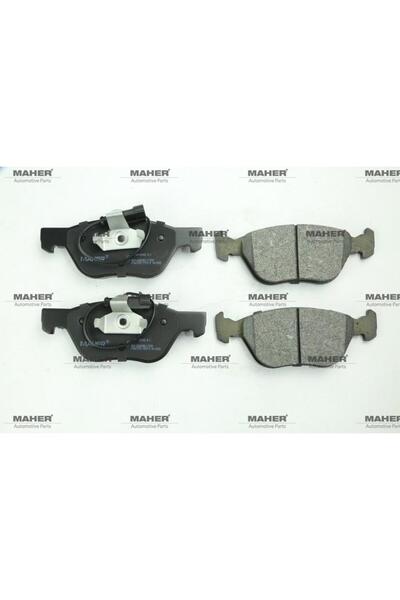 MAHER وسادة فرامل ماريا 96-07 / برافا 95-02 / برافو 95-04 / ألفا 147 01-10 أمامية مانعة للتسرب MHR-00442