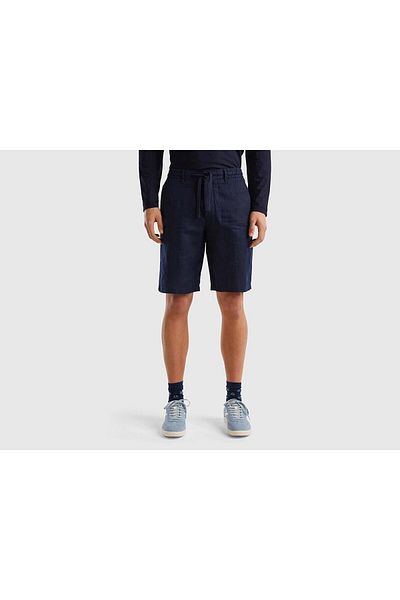 United Colors of Benetton Ανδρικό σορτς Benetton Linen - United Colors 4AGH59578