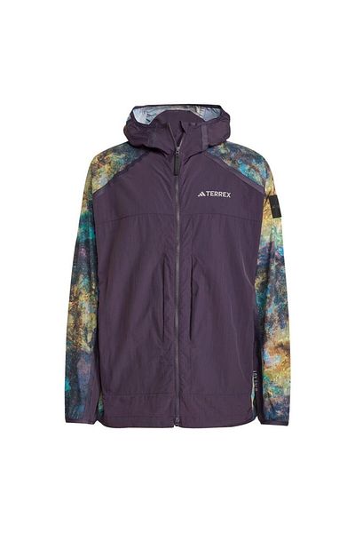 adidas Men's Purple Jacket Ng W.R Aop Jkt Jd5839
