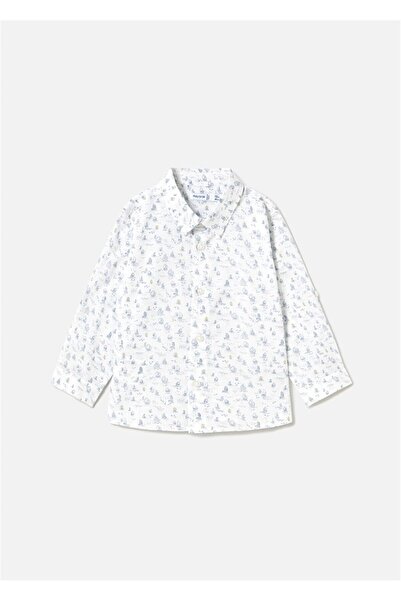 MAYORAL قميص بيبي بوي مطبوع بأكمام طويلة 1117