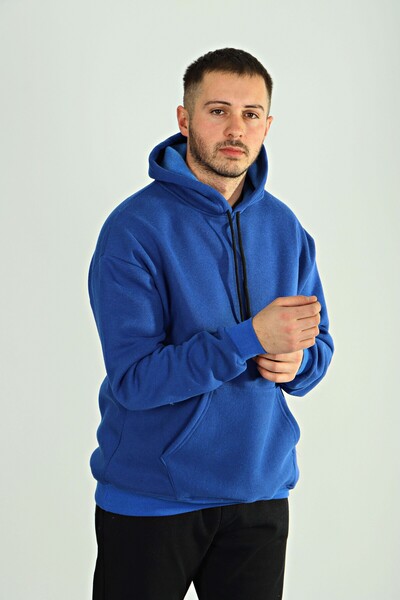 eg38 Tmb 3 ip سترة بغطاء للرأس مرتفعة 24 ساكس أزرق