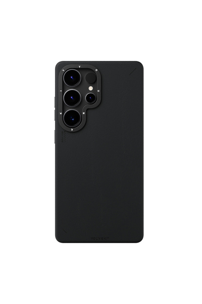 Youngkit Galaxy S25 Ultra Kılıf Magsafe Uyumlu Mat Deri Desenli Youngkit Tech...