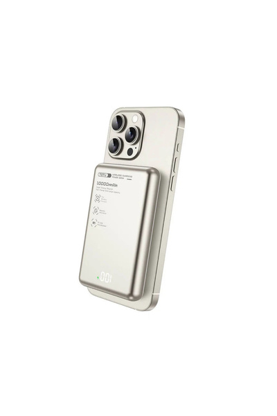 Totu PB-1008 10000 mAh 20W PD QC 3.0 MagSafe Manyetik Kablosuz Hızlı Şarj Des...