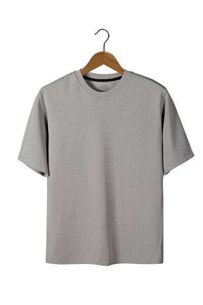 Terapi Men Γκρι μπλουζάκι με λαιμόκοψη ποδηλάτου σε μεγάλο μέγεθος