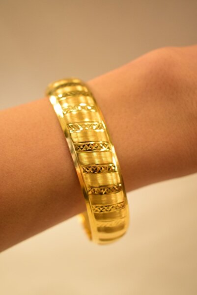 Yenigün Kuyumculuk Hediyelik Yatırımlık 15 Mm Boşnak Model Altın Bilezik