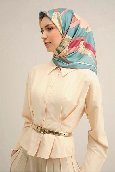 Armine 54 Μεταξωτό Φουλάρι Twill 9302d