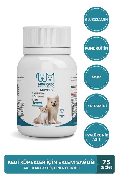 muvicado Kedi Ve Köpekler Için Eklem Kas Kıkırdak Destekleyici Glucosamine Tablet Glukozamin Msm Chondroitin