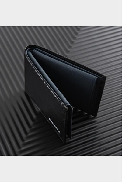 William Polo WİLLİAM POLO İtaly Exclusive Design Hakiki Deri Siyah Erkek Kartlık & Cüzdan